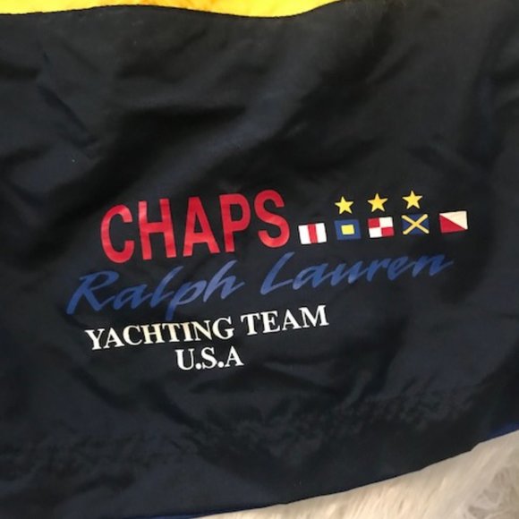 RALPH LAUREN CHAPS 'YACHTING TEAM USA' SWIM TRUNKS - Picture 3 of 8